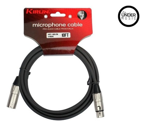 Cable De Microfono Balanceado Xlr 3 Mt 4