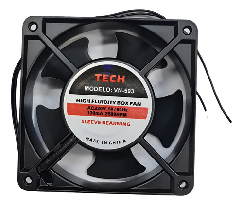 Ventilador 120x120x38 Mm 220 V  1