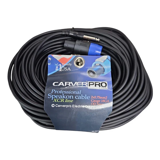 Cable Speakon Plug 15 Mtrs Caver Pro 3