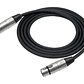 Cable De Microfono Xlr Balanceado 15 Mt Kirlin - Miniatura 2