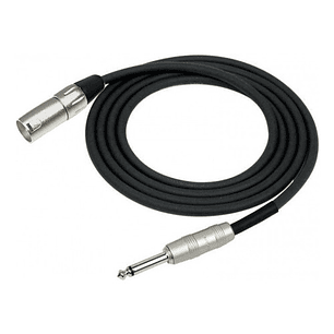 Cable De Audio Plug 6.3 A Xlr Macho 3 Mt Kirlin