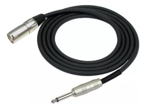 Cable De Audio Plug 6.3 A Xlr Macho 3 Mt Kirlin 3