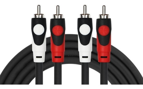 Cable Kirlin  Rca A Rca Lga-402bk 3mts Lightgear Dual  1