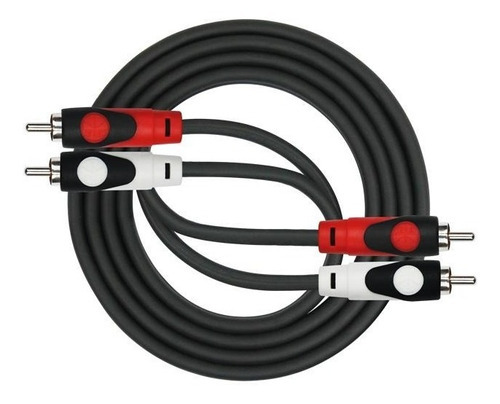 Cable Kirlin  Rca A Rca Lga-402bk 3mts Lightgear Dual  2