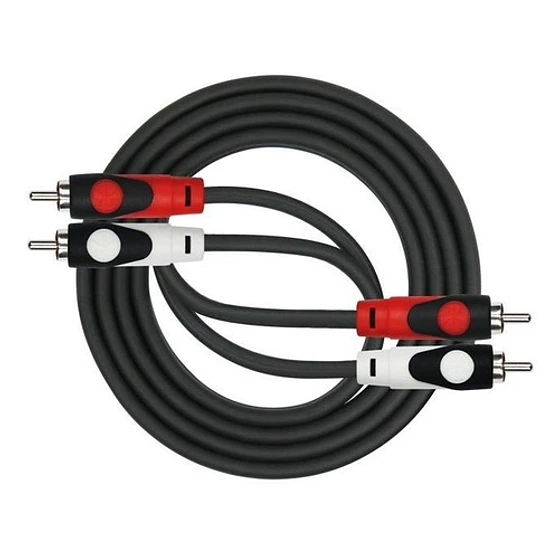 Cable Kirlin  Rca A Rca Lga-402bk 3mts Lightgear Dual  2