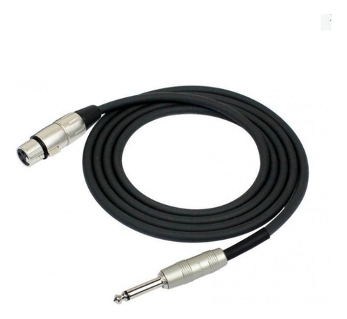 Cable Micrófono 6 Mt Xlr /canon Hembra A Plug 6.3 Kirlin 1