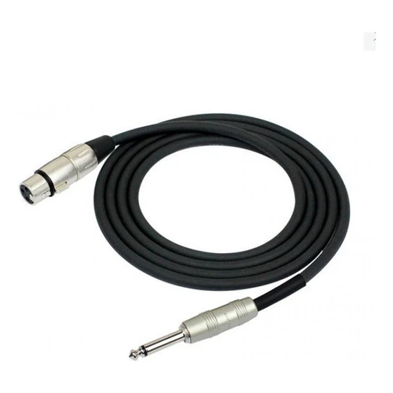 Cable Micrófono 6 Mt Xlr /canon Hembra A Plug 6.3 Kirlin 1