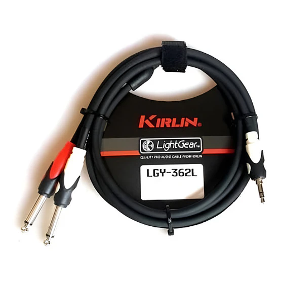 Cable De Audio Plug/jack 3,5 Estéreo A 2 Plug/jack 6,3 Mono 1