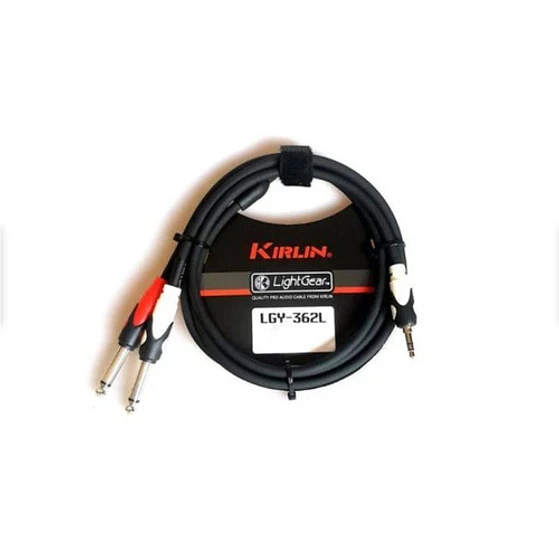 Cable De Audio Plug/jack 3,5 Estéreo A 2 Plug/jack 6,3 Mono 2