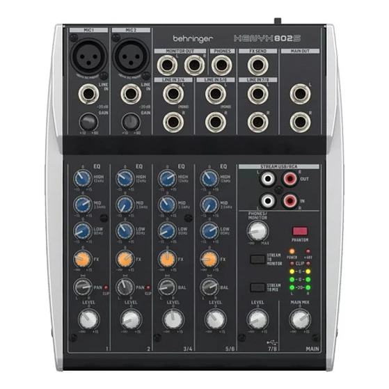 Mixer Mezcladora Behringer Xenyx 802s 1