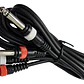 Cable De Audio Rca A Plug 6.3 1,5 Mt - Miniatura 2