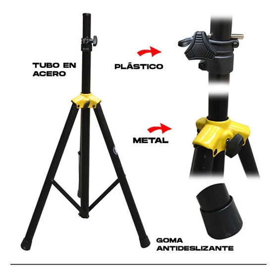 Atril De Parlante Tripode Rmx  4