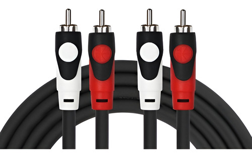 Cable Kirlin  Rca A Rca Lga-402bk 3mts Lightgear Dual  1