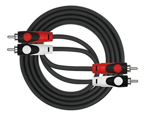 Cable Kirlin  Rca A Rca Lga-402bk 3mts Lightgear Dual  2