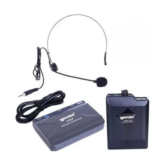 Microfono Inalambrico Cintillo VHF Gemini 3
