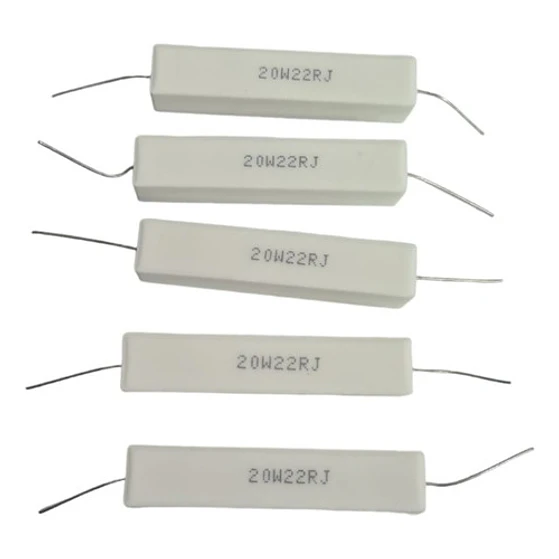 Recistencia Loza Ceramica 20 W 22 Ohms Pack 1
