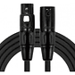 Cable Para Microfono Balanceado Xlr 6 Mt Kirlin  - Miniatura 2