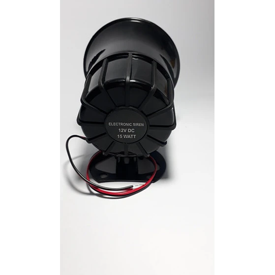 Sirena Electronica 12v Dc  15watt 3