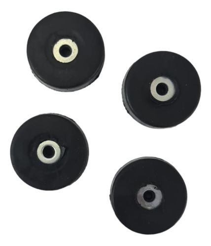 Tope De Goma Para Base De Caja Acustica/ Novatronic  1