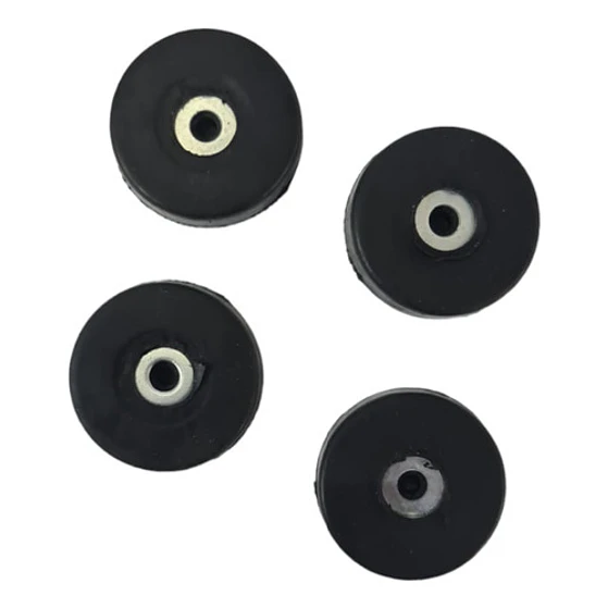 Tope De Goma Para Base De Caja Acustica/ Novatronic  1