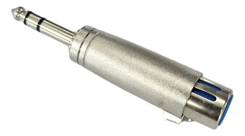 Adaptador Copla Canon Xlr Hembra A Plug Jack 6.3 Stereo 1