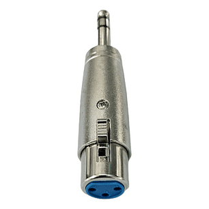 Adaptador Copla Canon Xlr Hembra A Plug Jack 6.3 Stereo