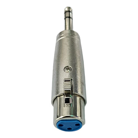 Adaptador Copla Canon Xlr Hembra A Plug Jack 6.3 Stereo 2