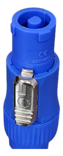 Conector Powercon Color Azul 1