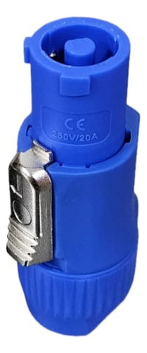 Conector Powercon Color Azul 2