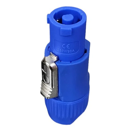 Conector Powercon Color Azul 2