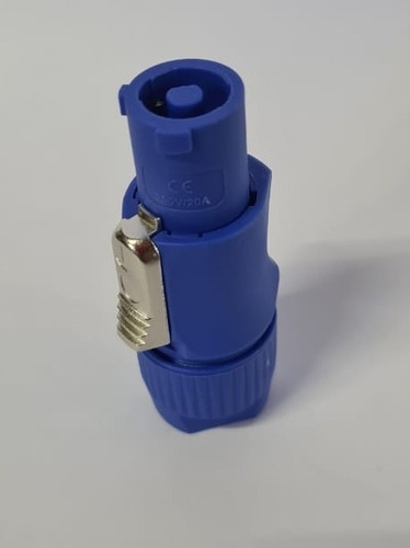 Conector Powercon Color Azul 3
