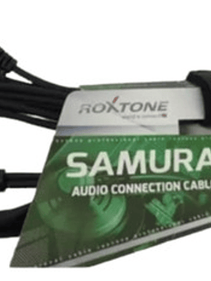 Cable Profesional De Audio Roxtone 3.5mm Stereo Plug-2 Rca