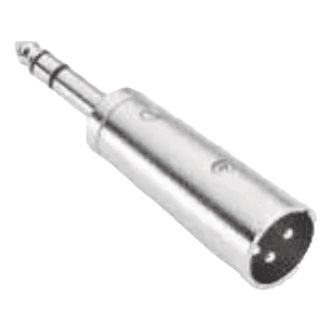 Adaptador Canon Xlr Macho A Plug Jack 6.3 Stereo