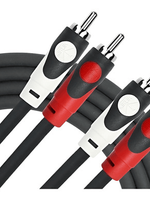 Cable De Audio 2 Rca A 2 Rca 2 Metros Kirlin