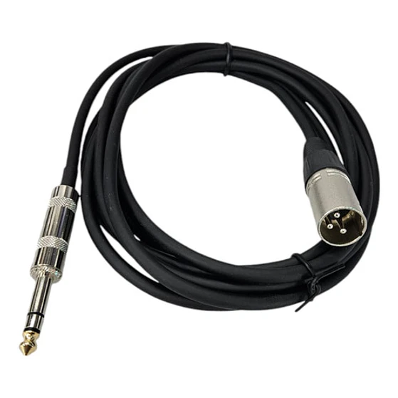 Cable De Audio Xlr Macho A Plug Jack Stereo 3 Mt 1