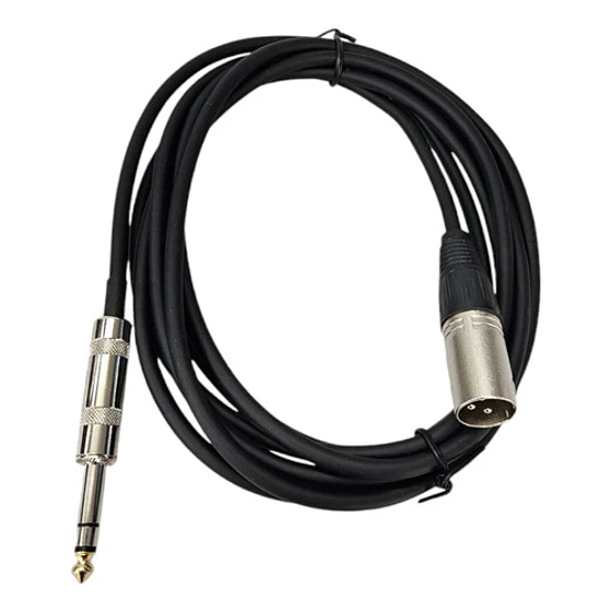 Cable De Audio Xlr Macho A Plug Jack Stereo 3 Mt 2