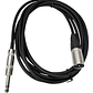 Cable De Audio Xlr Macho A Plug Jack Stereo 3 Mt - Miniatura 2