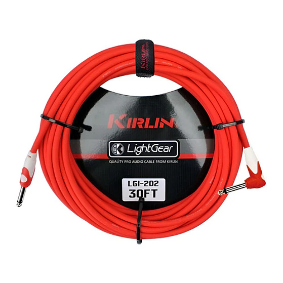 Cable Para Instrumento 6 Mts. Rojo Kirlin 1