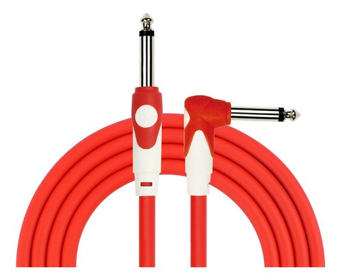 Cable Para Instrumento 6 Mts. Rojo Kirlin 2