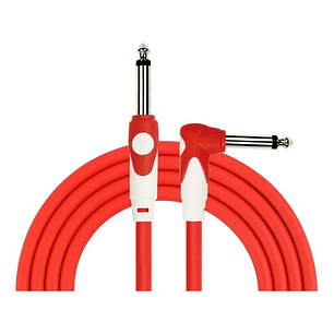 Cable Para Instrumento 6 Mts. Rojo Kirlin