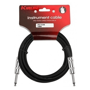 Cable De Instrumento Plug Plug 3 Mt Kirlin
