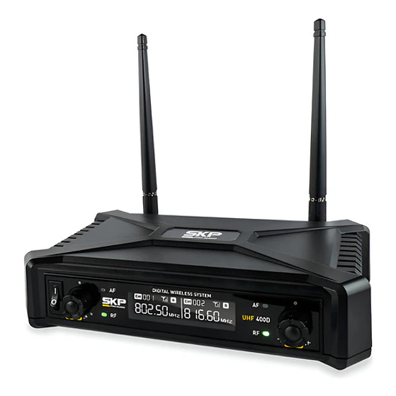 Kit Micrófono Inalámbrico Skp Uhf 400D 3
