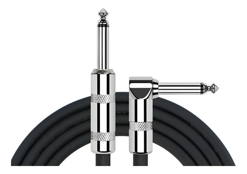 Cable De Instrumento Plug Plug 10 Mt Curvo Kirlin 1