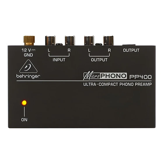 Behringer Pp400 Preamplificador Phono Ultra Compacto 1