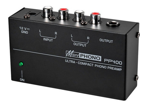 Behringer Pp400 Preamplificador Phono Ultra Compacto 3