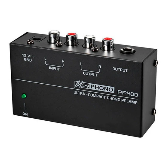 Behringer Pp400 Preamplificador Phono Ultra Compacto 3