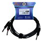 Cable De Audio Jack Stereo 6.3mm A 2 Jack 6.3 Mono - Miniatura 2