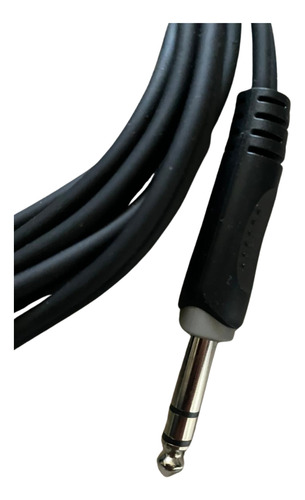Cable De Audio Jack Stereo 6.3mm A 2 Jack 6.3 Mono 4
