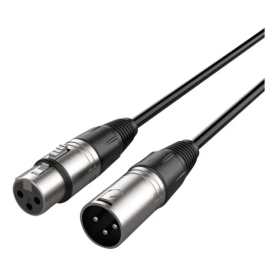 Cable De Audio Xlr Macho Hembra De 3 Mts Ul-mic-x2003 1