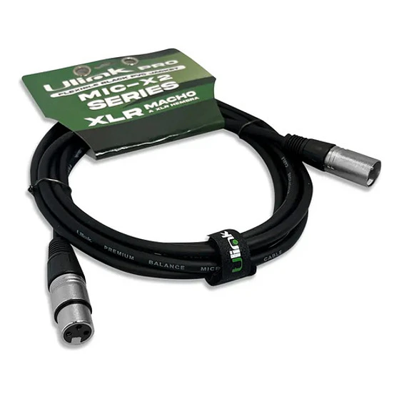 Cable De Audio Xlr Macho Hembra De 3 Mts Ul-mic-x2003 2